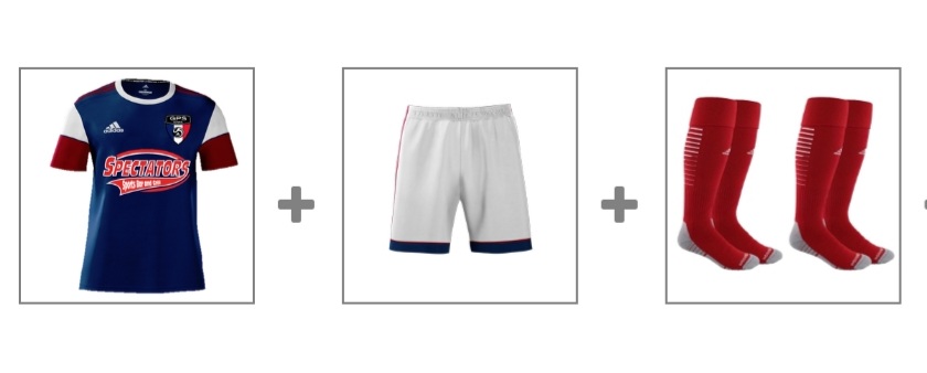 SELECT GAME UNIFORM (BLUE) - click either image to order